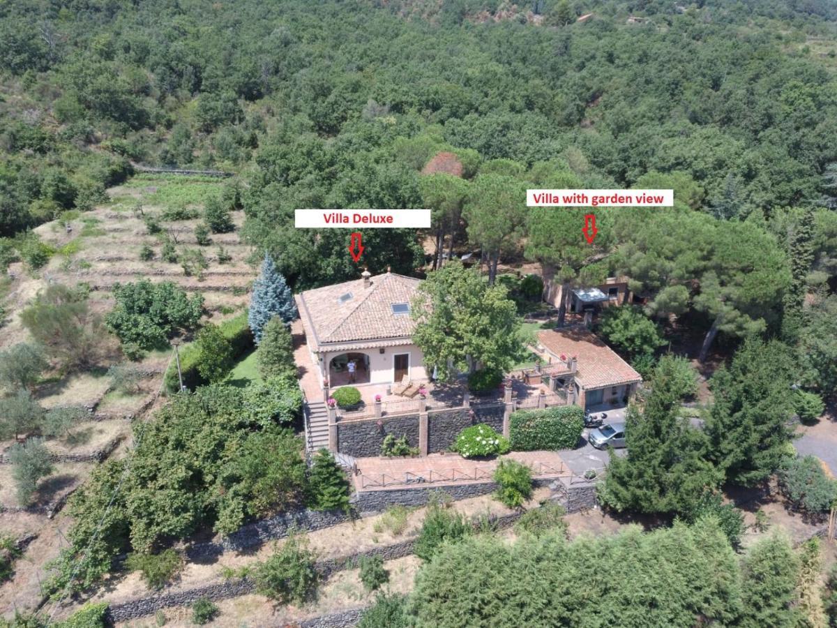 Villa Feudo Algerazzi Zafferana Etnea Exterior foto