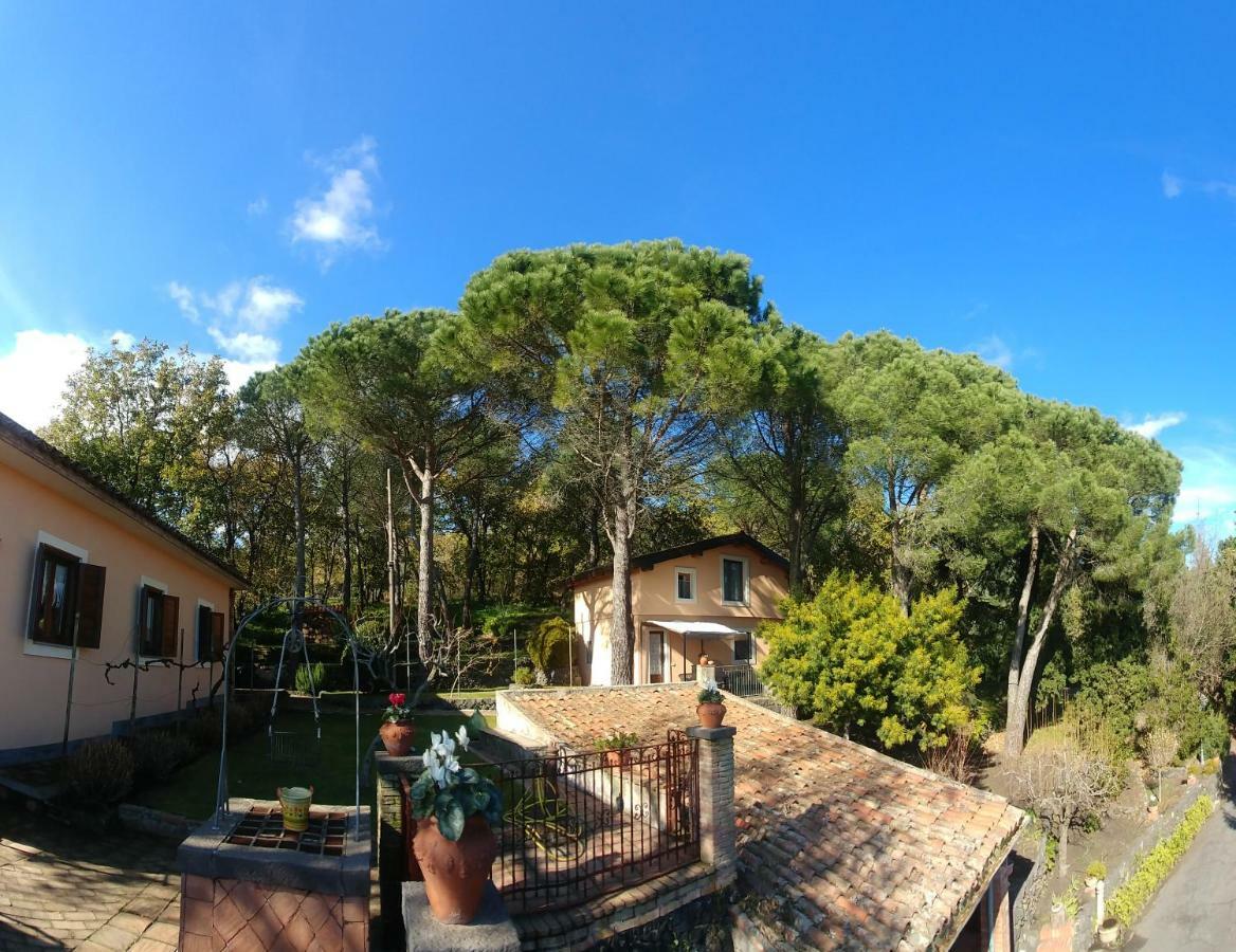 Villa Feudo Algerazzi Zafferana Etnea Exterior foto